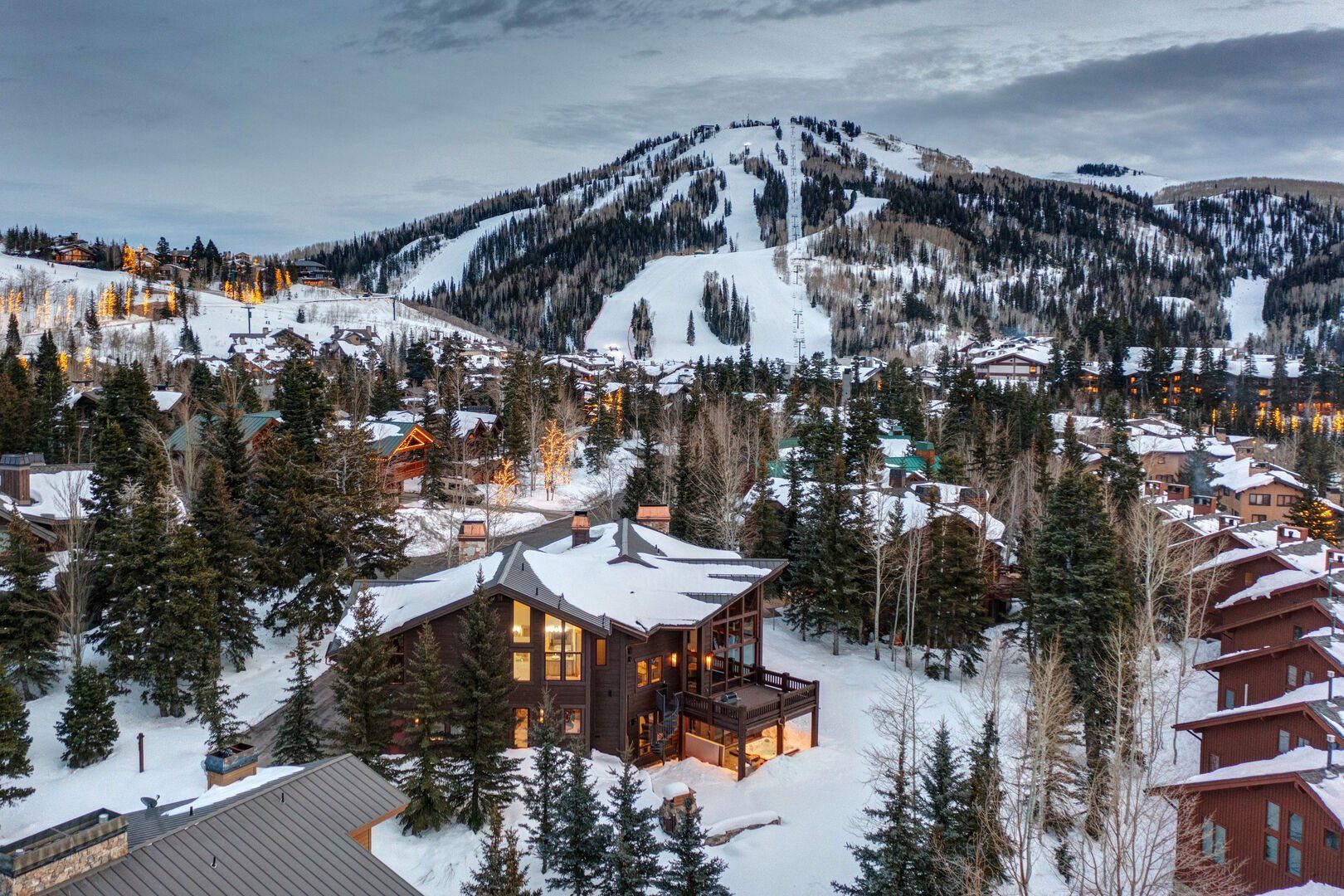 a luxury home in park city utah managed by Luxe Haus