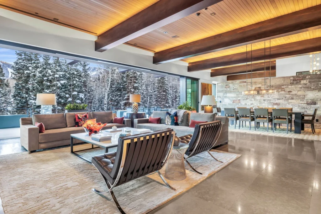 Park City modern luxurious mountain vacation rental