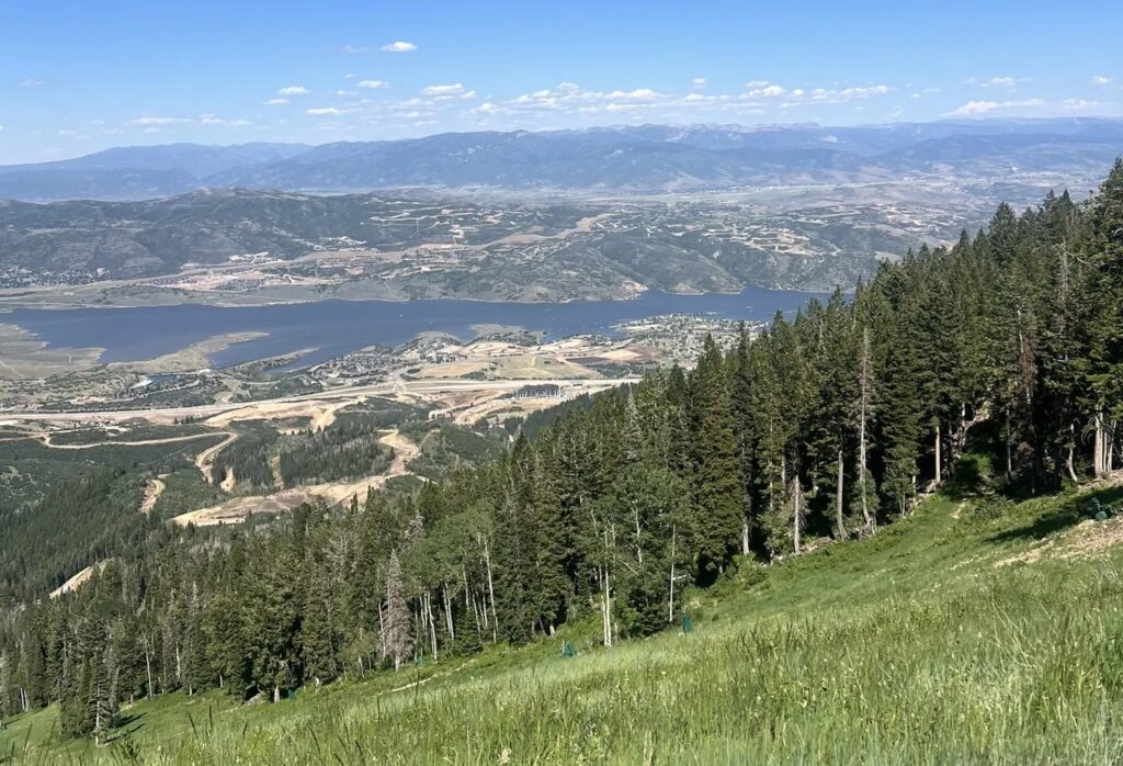 Bald Mountain trail in Deer Valley