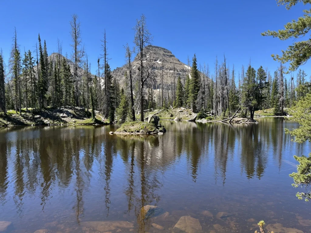 Lofty Lake trail outside of Park City