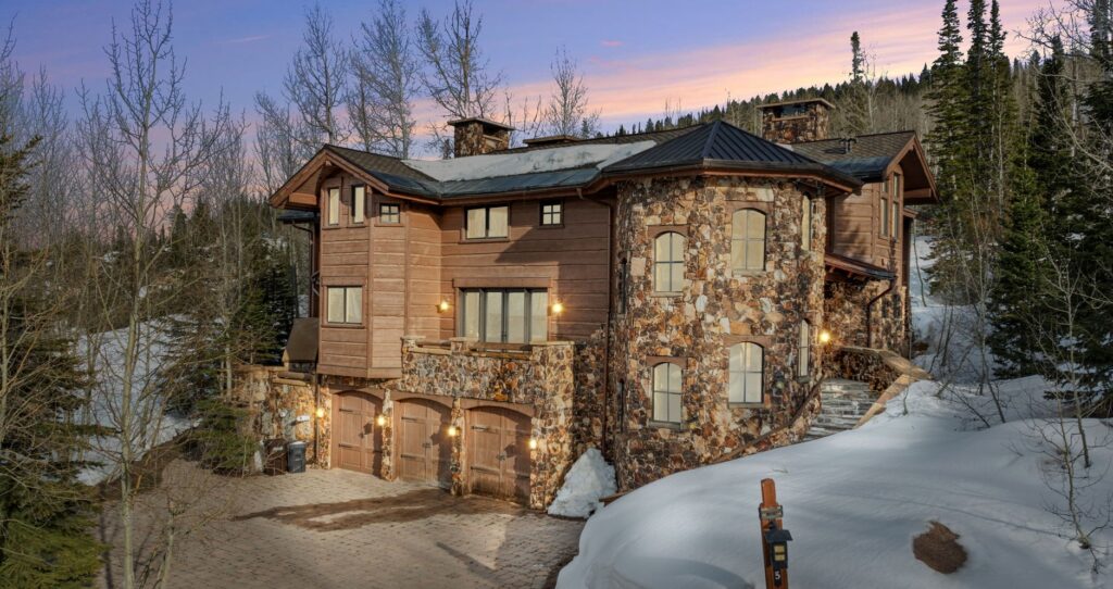 Ski Utah house, a luxury ski in ski out vacation rental by Luxe Haus