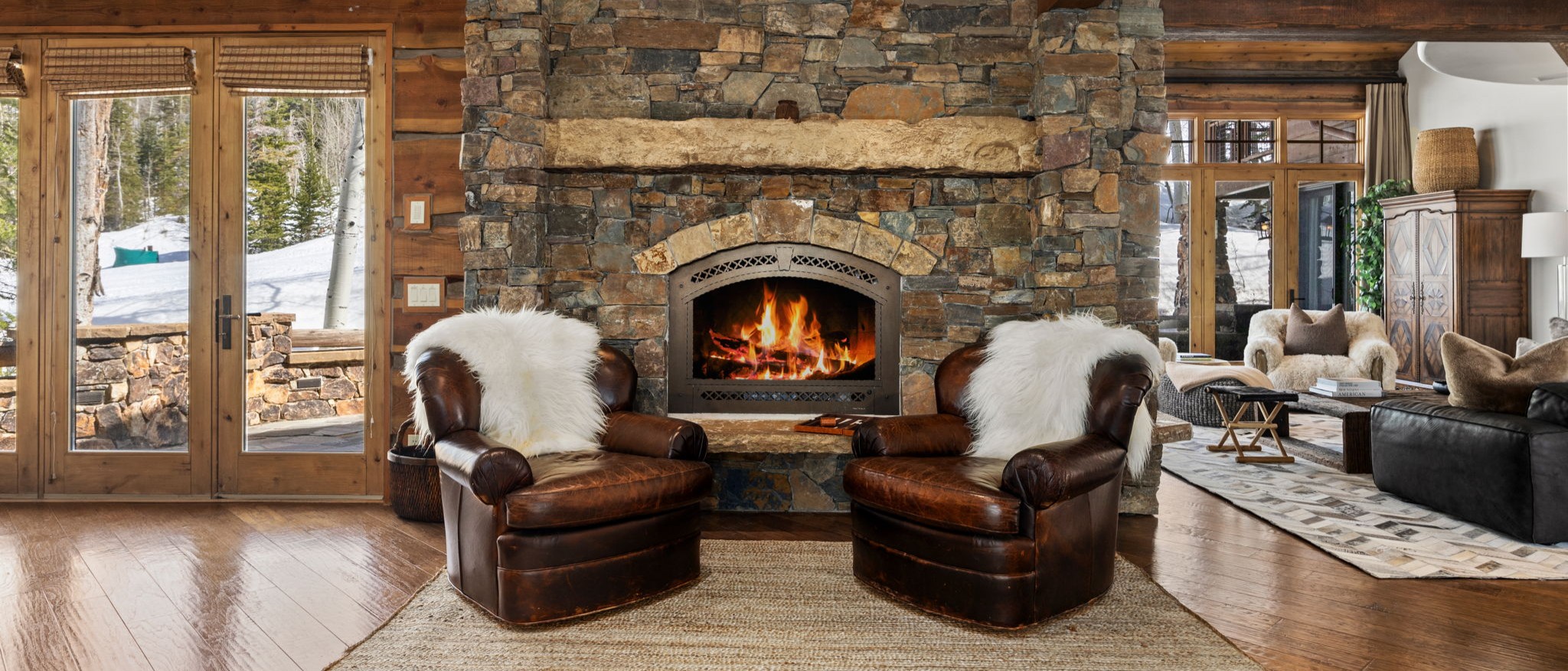 Ski Utah home is a luxury vacation rental located right on the slopes in Deer Valley. With backyard access to some of the most popular ski runs in the region