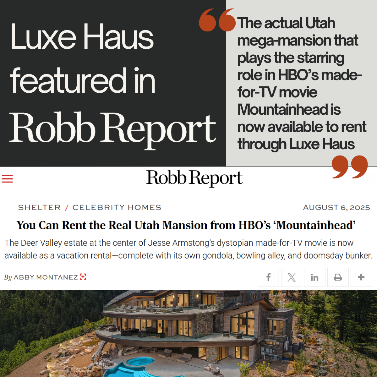 Luxe Haus featured in Yahoo Finance