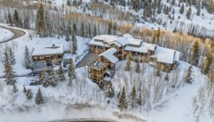 Talus ridge at The Colony, a stunning architectural gem in Park City managed by Luxe Haus