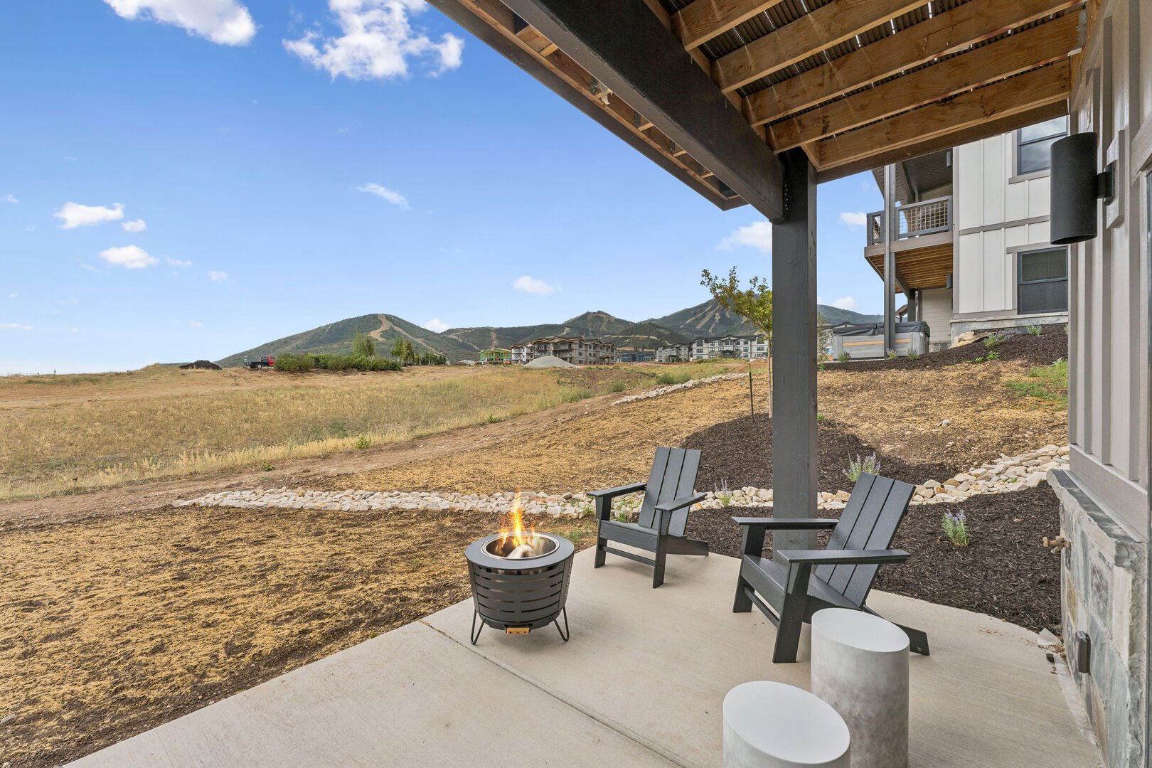 Views from the back patio at Deer Valley Vista