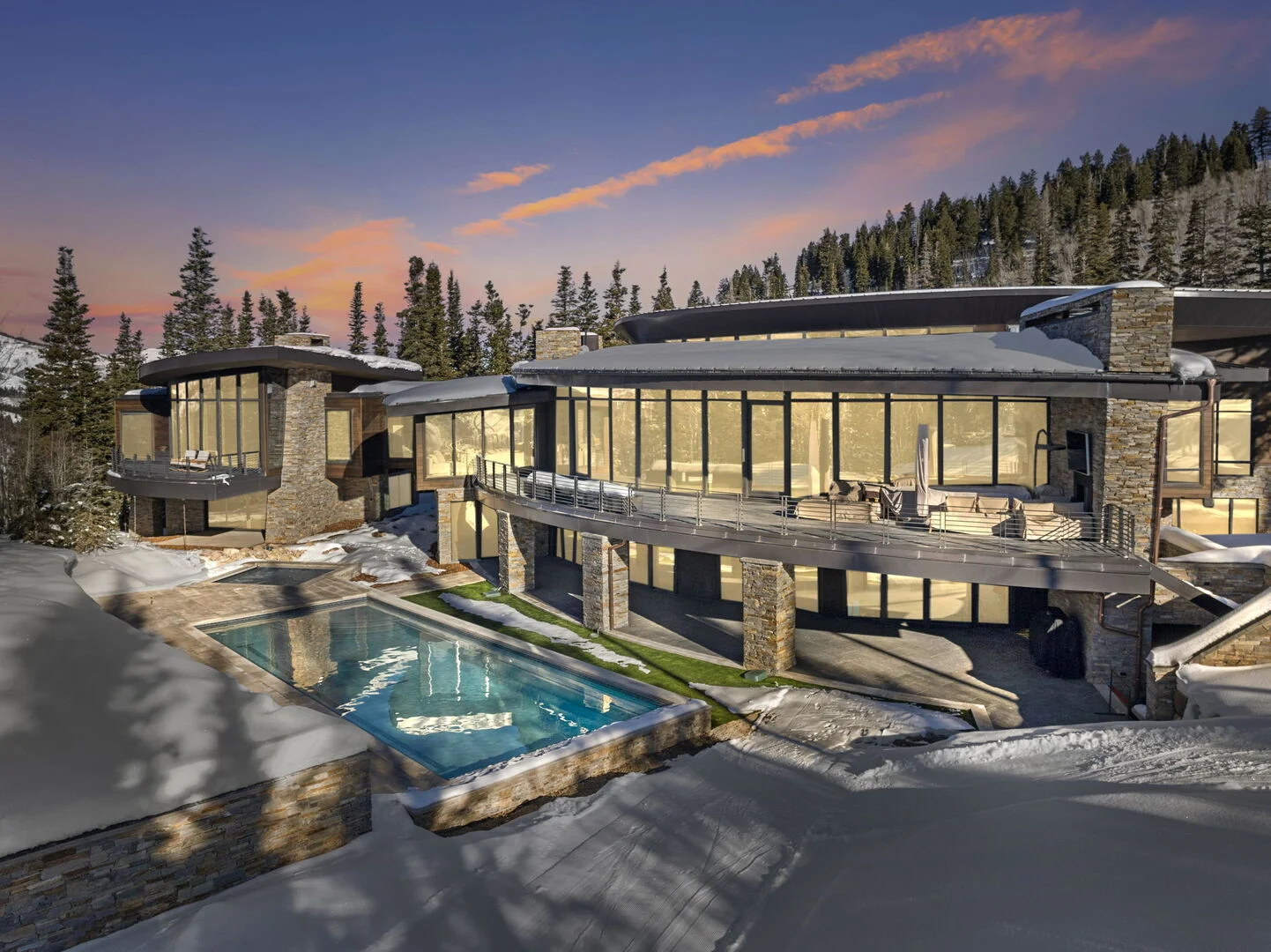 Alpine opus, a stunning designer gem in The Colony in Park City