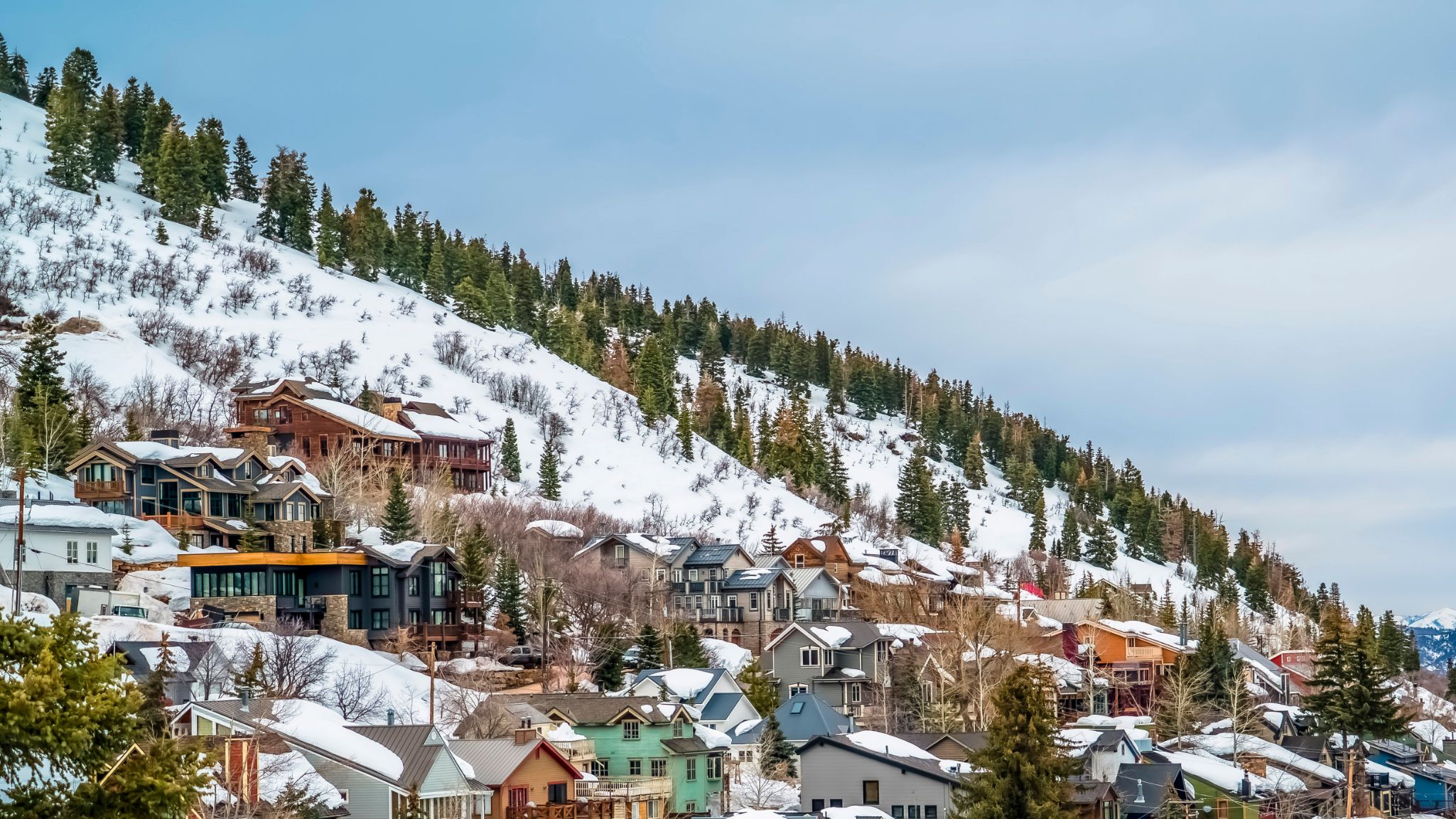 Luxury vacation rentals on the hill in park city