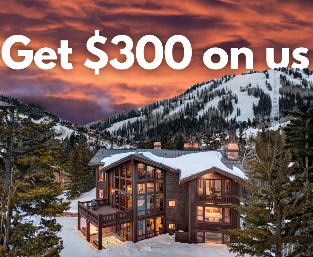 For a limited time, enjoy a $300 Luxe Credit when you book a 4+ night stay in one of our private homes through March.